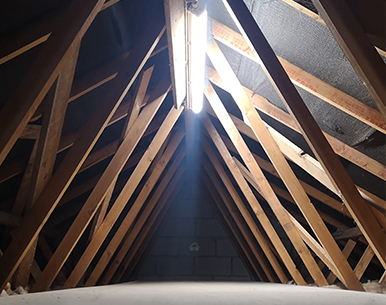 Loft lighting installation